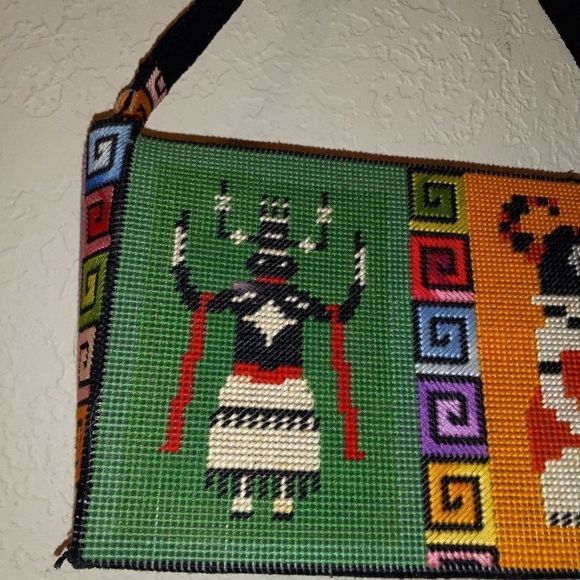 Aztec Embroidered Purse - Picture 9 of 12